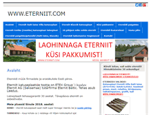 Tablet Screenshot of eterniit.com